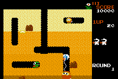 Famicom Mini 16 - Dig Dug (Japan) Cover